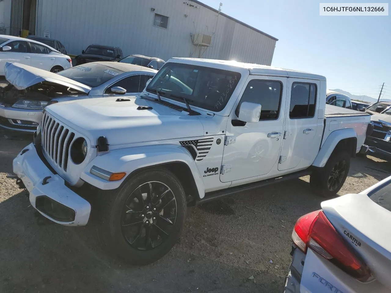 2022 Jeep Gladiator Overland VIN: 1C6HJTFG6NL132666 Lot: 79730954