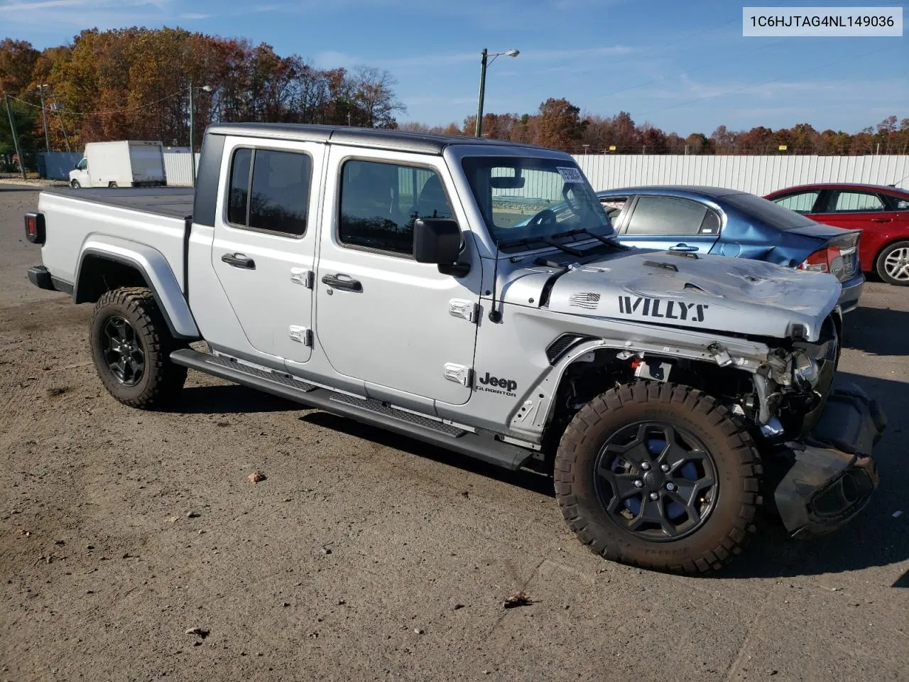 2022 Jeep Gladiator Sport VIN: 1C6HJTAG4NL149036 Lot: 79790834