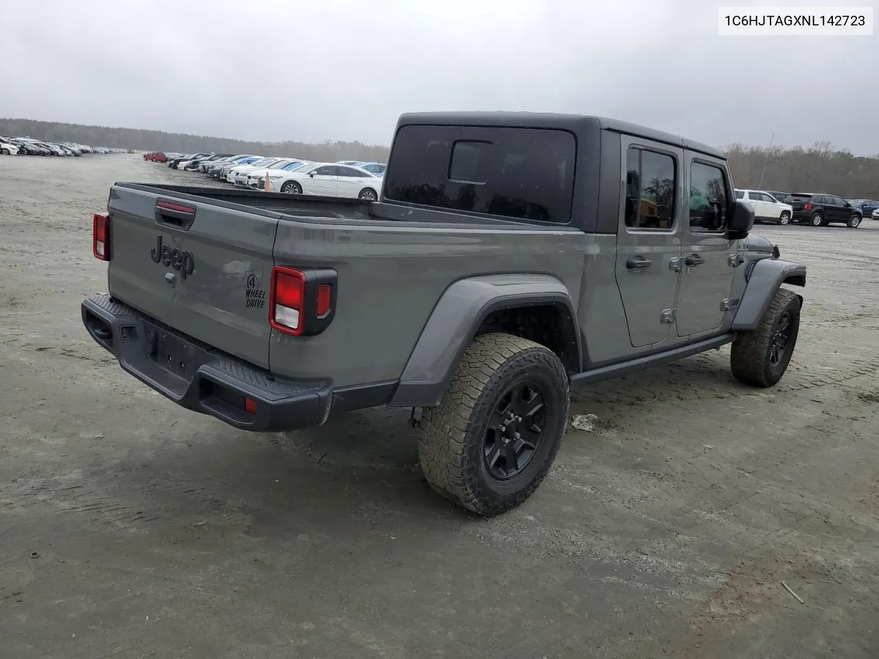 2022 Jeep Gladiator Sport VIN: 1C6HJTAGXNL142723 Lot: 80065154