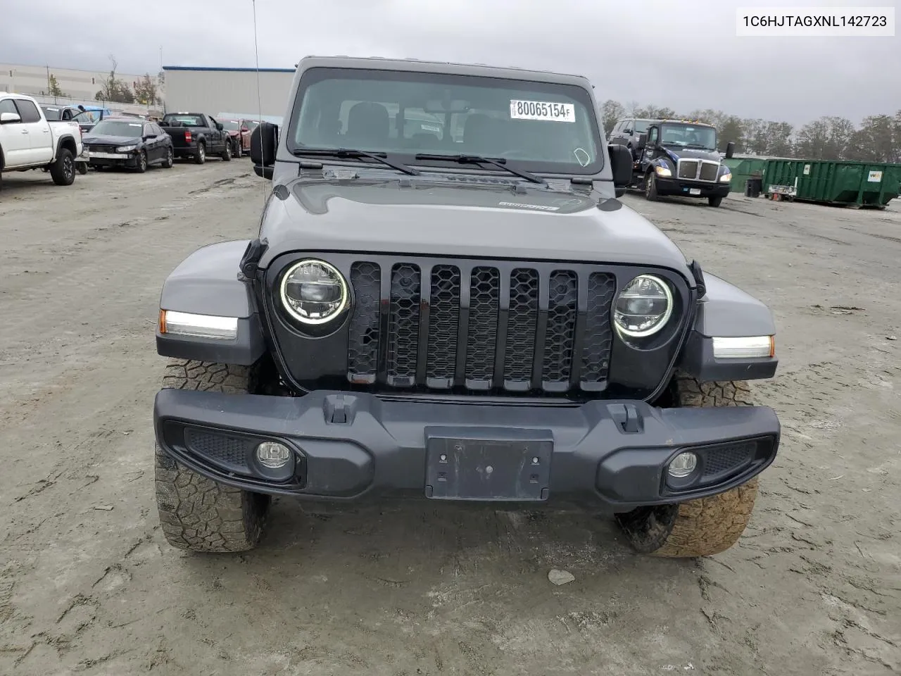 2022 Jeep Gladiator Sport VIN: 1C6HJTAGXNL142723 Lot: 80065154