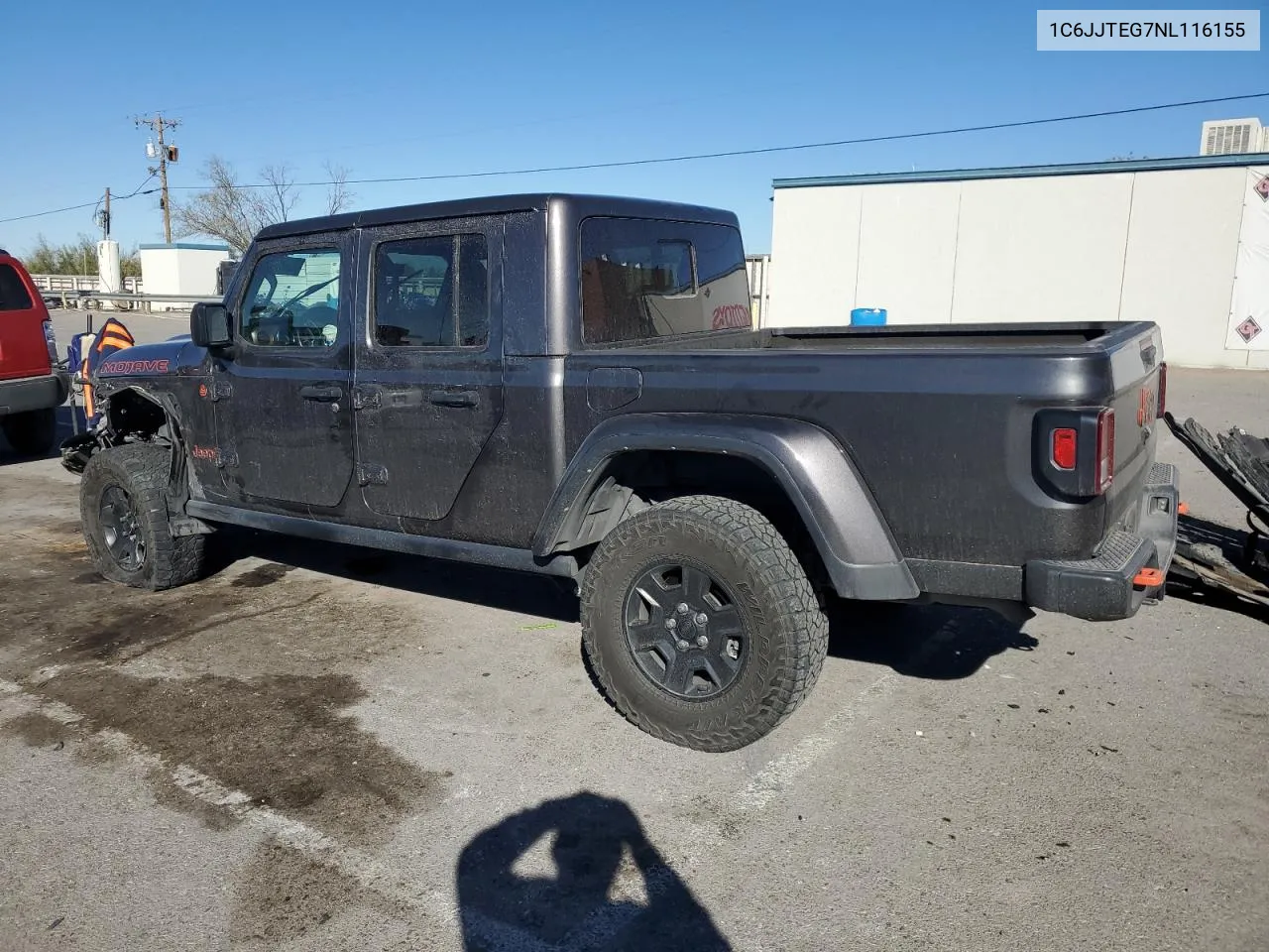 2022 Jeep Gladiator Mojave VIN: 1C6JJTEG7NL116155 Lot: 80351594