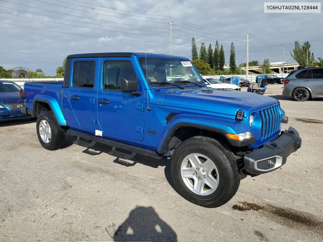 2022 Jeep Gladiator Sport VIN: 1C6HJTAG2NL128444 Lot: 80447214