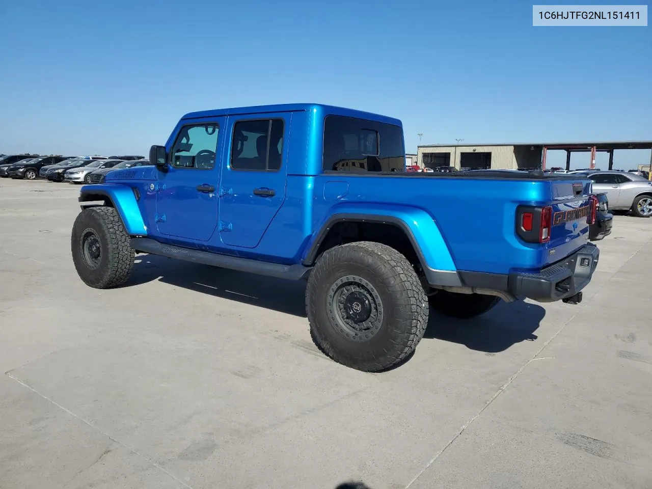 2022 Jeep Gladiator Overland VIN: 1C6HJTFG2NL151411 Lot: 80828284