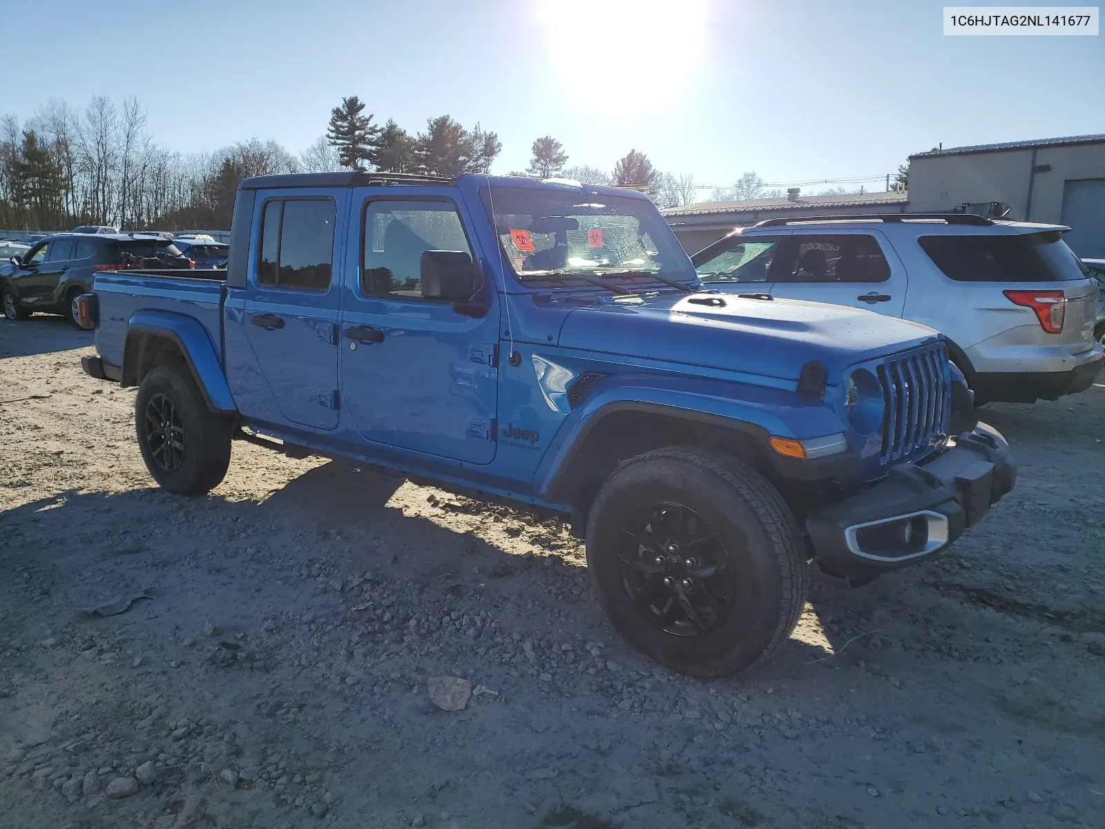 2022 Jeep Gladiator Sport VIN: 1C6HJTAG2NL141677 Lot: 82345613