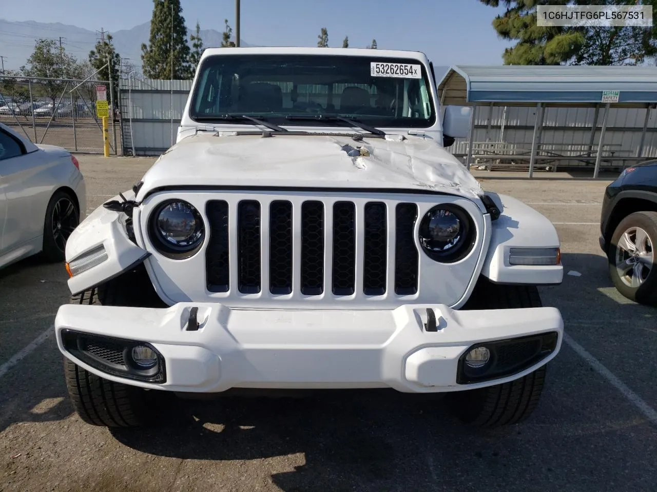 2023 Jeep Gladiator Overland VIN: 1C6HJTFG6PL567531 Lot: 53262654