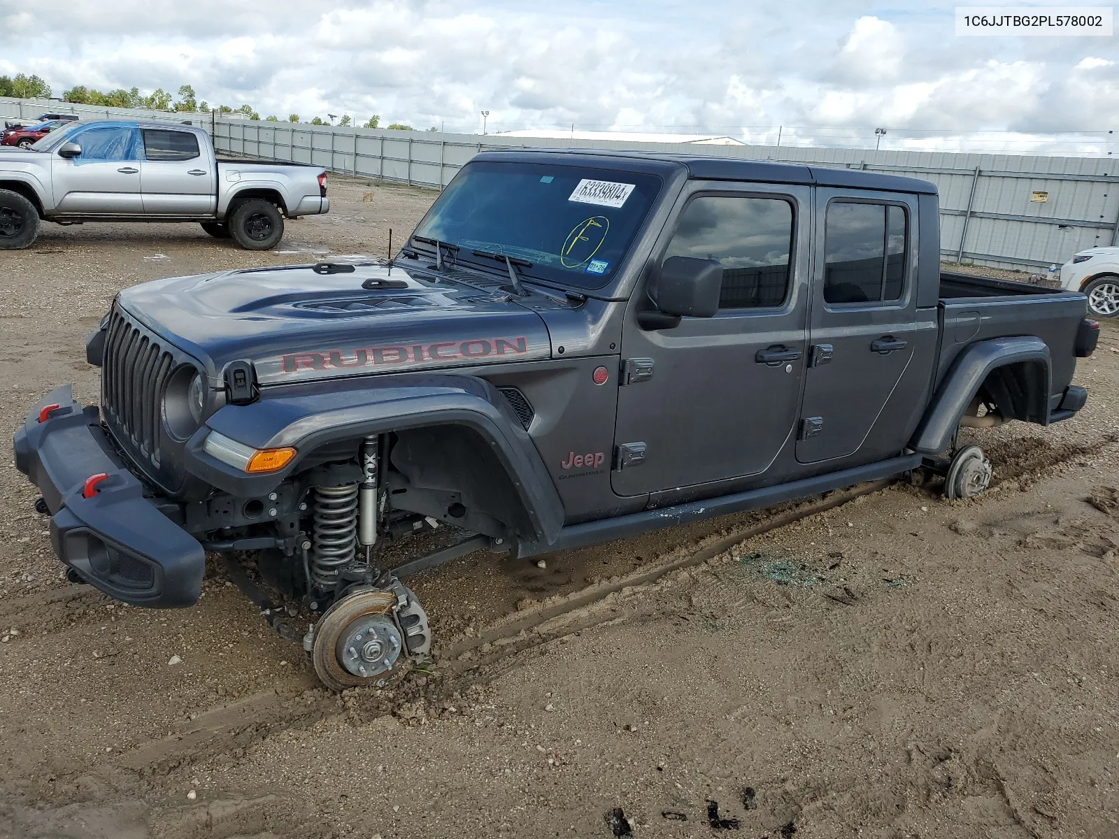 2023 Jeep Gladiator Rubicon VIN: 1C6JJTBG2PL578002 Lot: 63339804