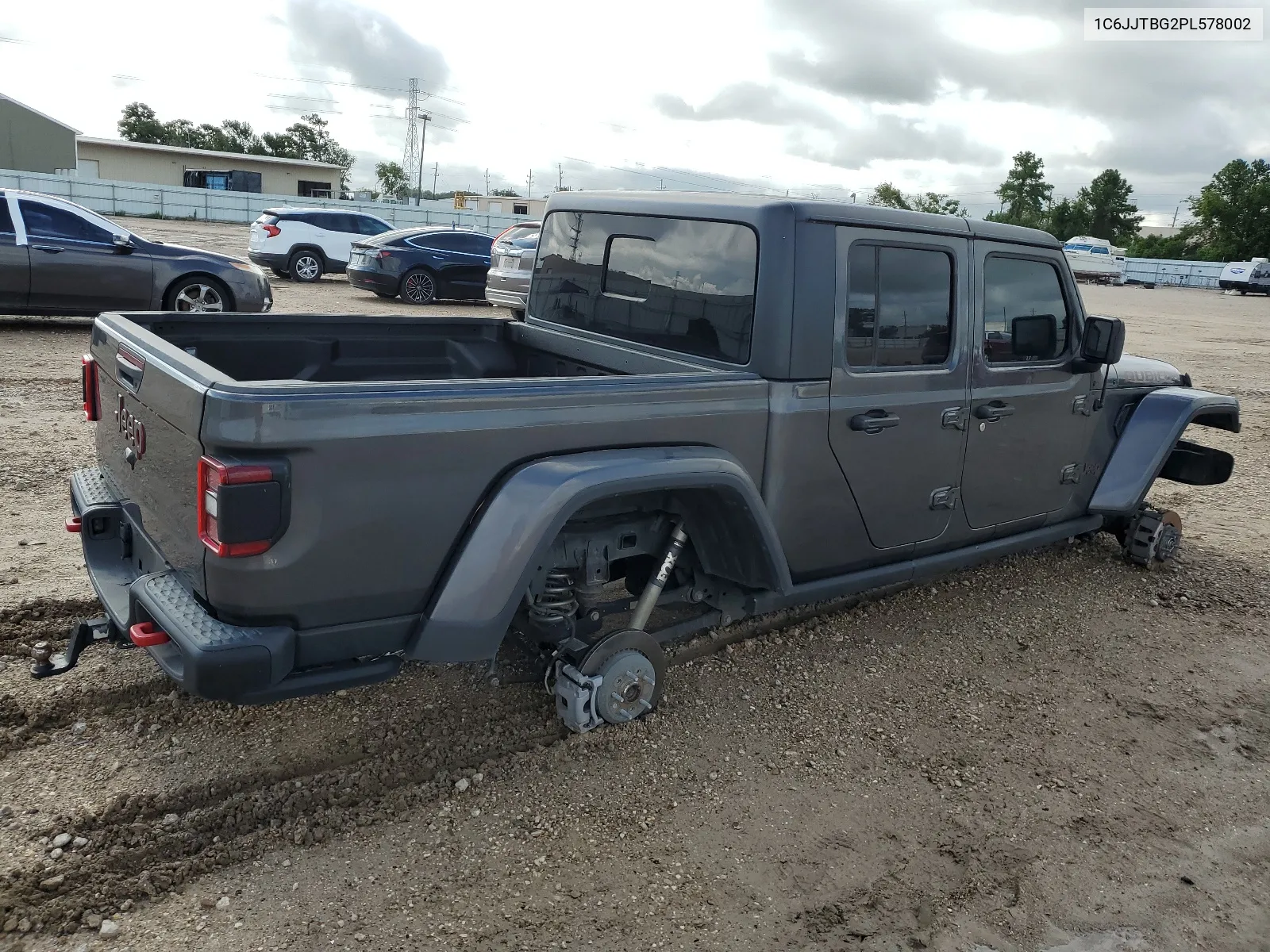 2023 Jeep Gladiator Rubicon VIN: 1C6JJTBG2PL578002 Lot: 63339804