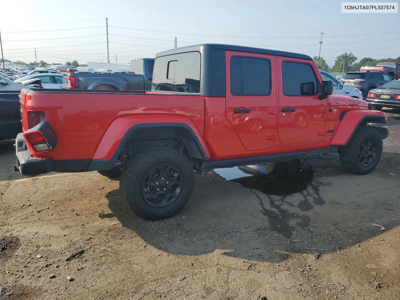 2023 Jeep Gladiator Sport VIN: 1C6HJTAG7PL537574 Lot: 64351194