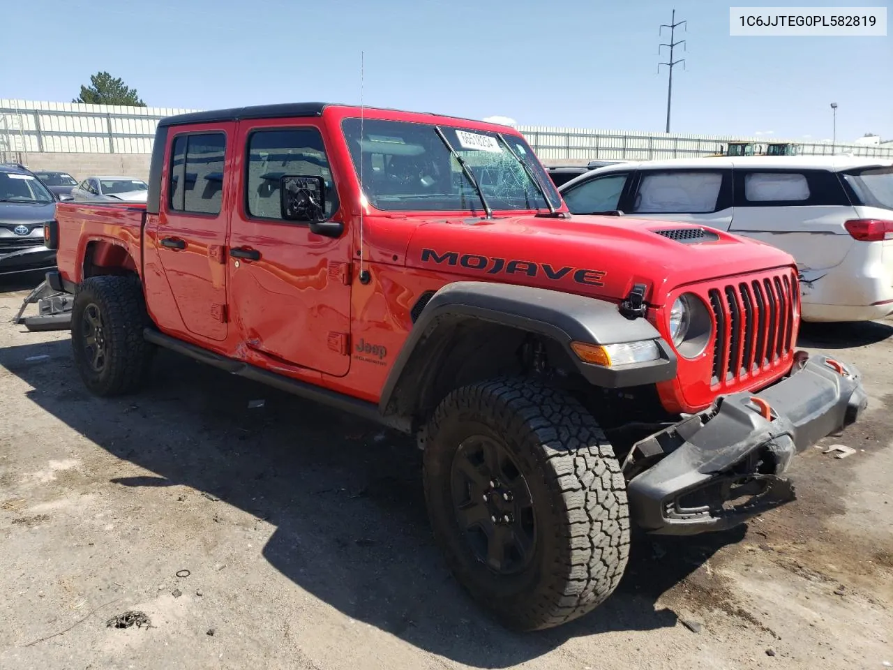 2023 Jeep Gladiator Mojave VIN: 1C6JJTEG0PL582819 Lot: 66518254