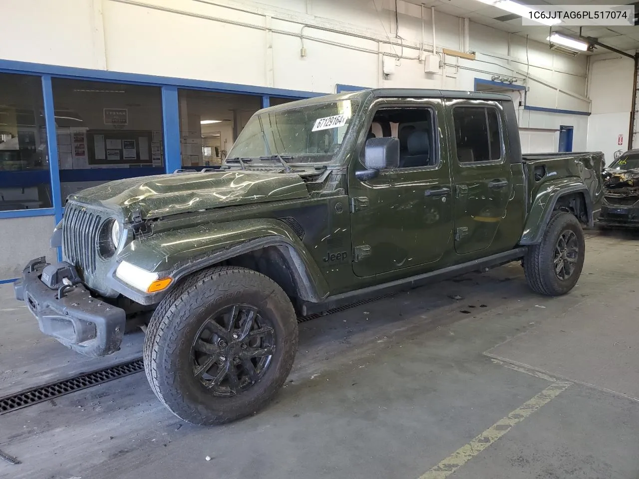 2023 Jeep Gladiator Sport VIN: 1C6JJTAG6PL517074 Lot: 67129164