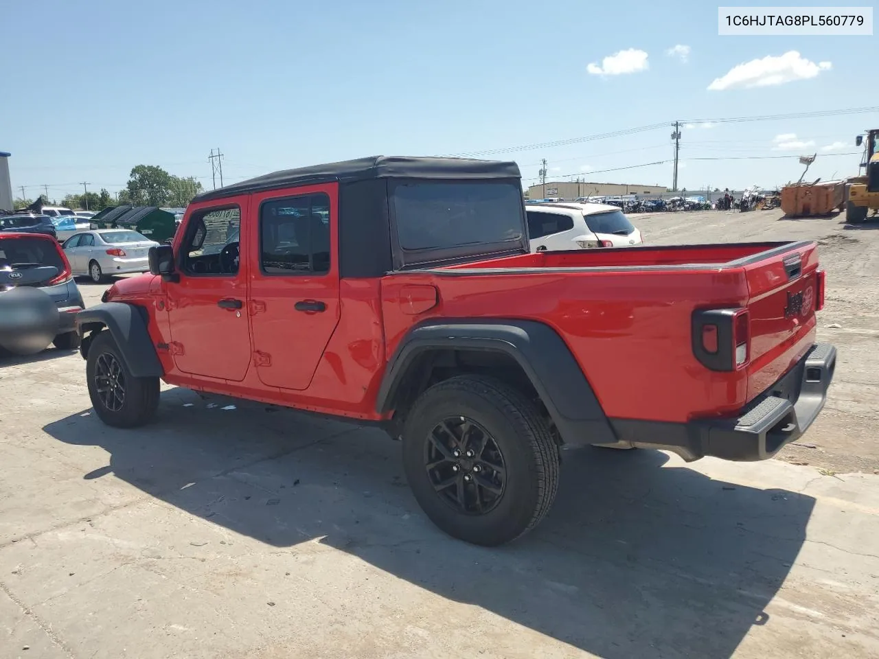 2023 Jeep Gladiator Sport VIN: 1C6HJTAG8PL560779 Lot: 67186654