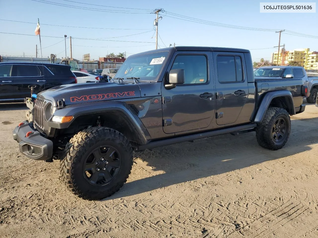 2023 Jeep Gladiator Mojave VIN: 1C6JJTEG5PL501636 Lot: 70218934