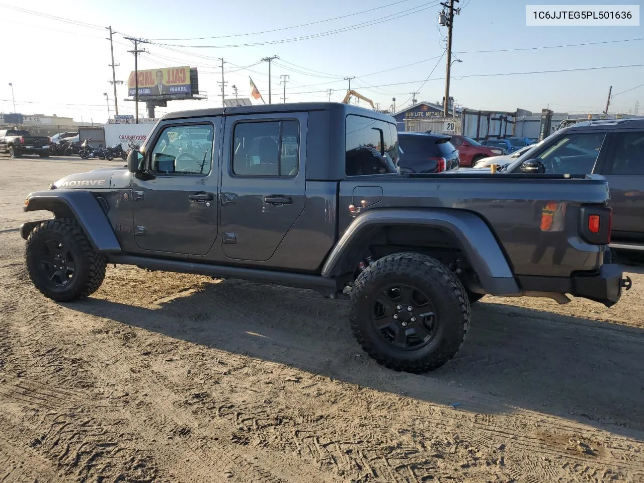 2023 Jeep Gladiator Mojave VIN: 1C6JJTEG5PL501636 Lot: 70218934