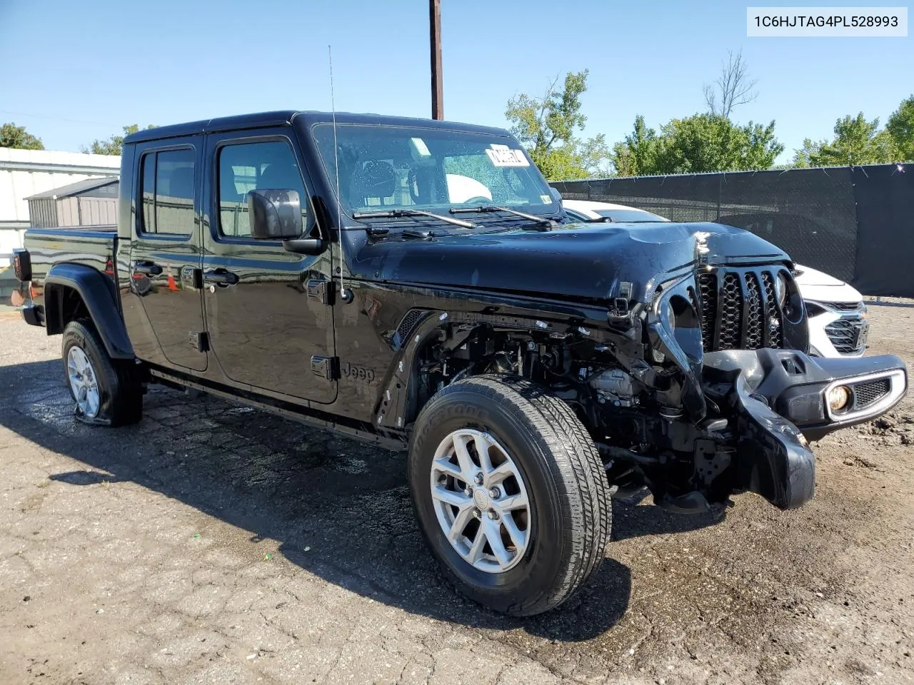 2023 Jeep Gladiator Sport VIN: 1C6HJTAG4PL528993 Lot: 70469574