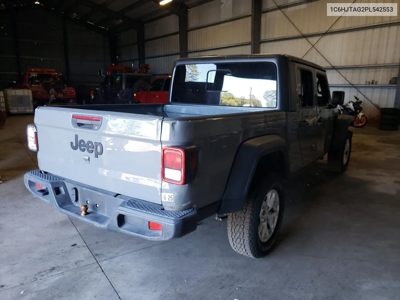 2023 Jeep Gladiator Sport VIN: 1C6HJTAG2PL542553 Lot: 70537864