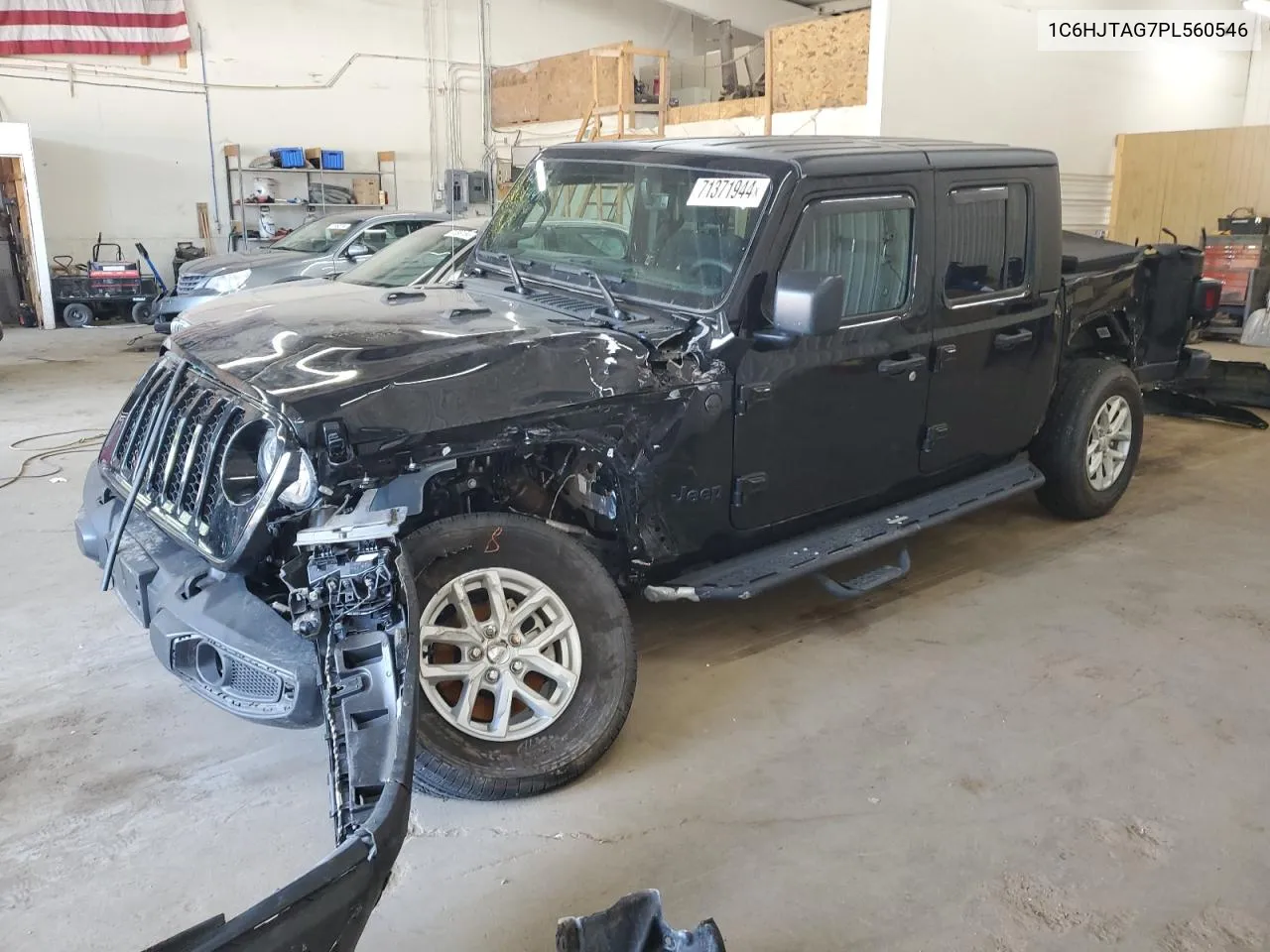 2023 Jeep Gladiator Sport VIN: 1C6HJTAG7PL560546 Lot: 71371944