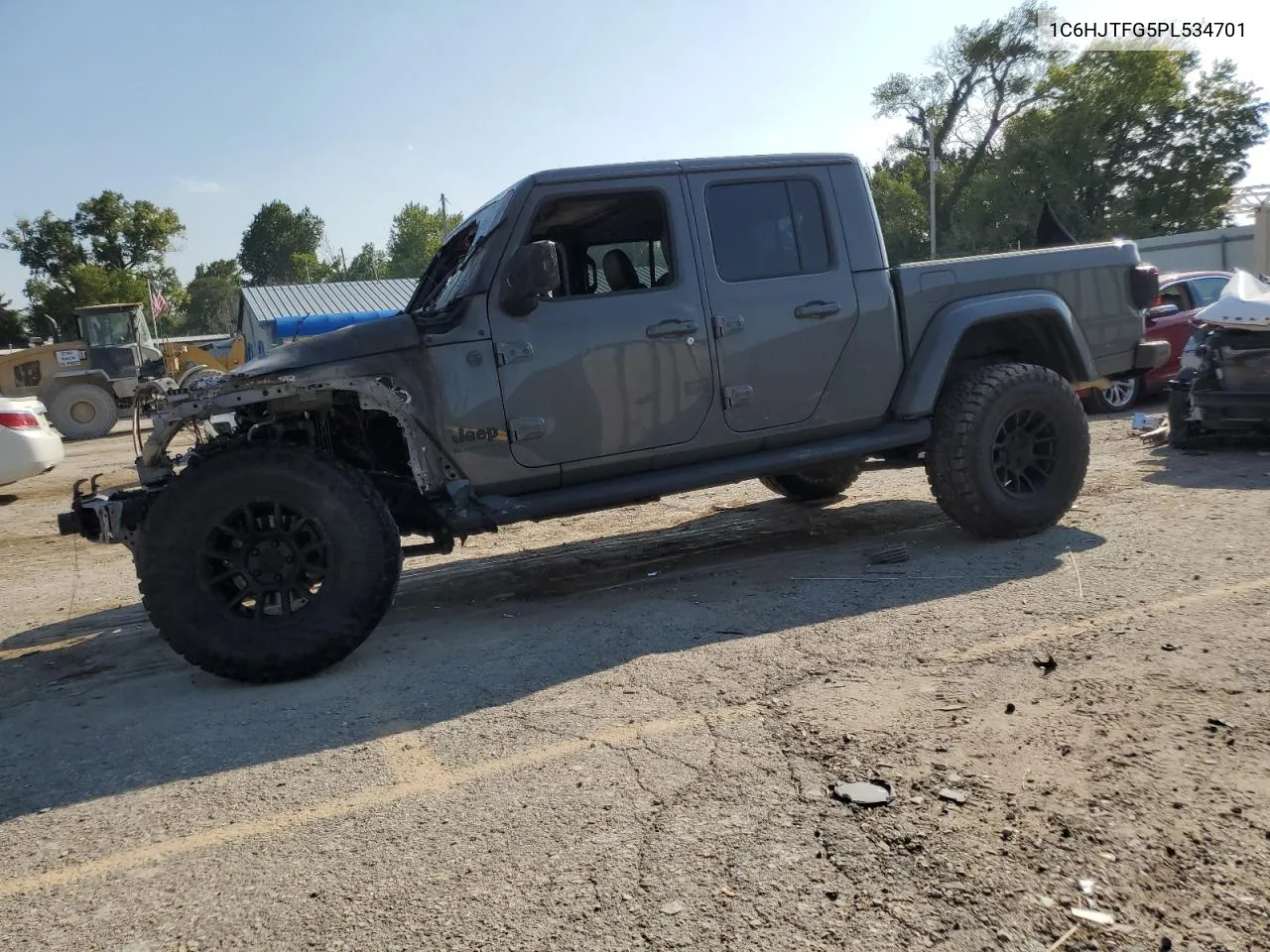 2023 Jeep Gladiator Overland VIN: 1C6HJTFG5PL534701 Lot: 71615474