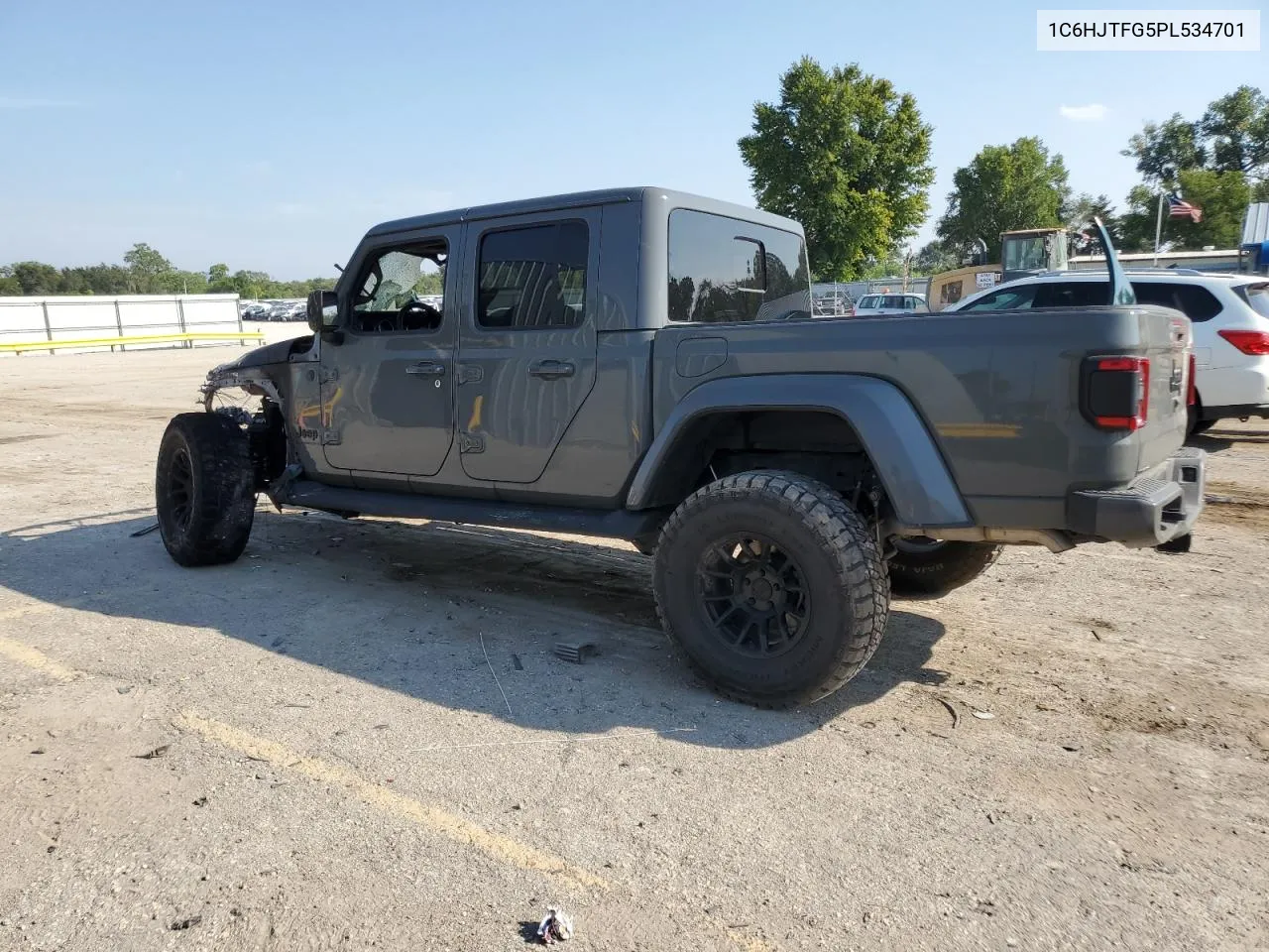 2023 Jeep Gladiator Overland VIN: 1C6HJTFG5PL534701 Lot: 71615474