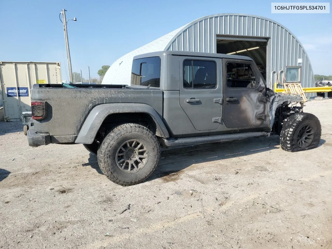 2023 Jeep Gladiator Overland VIN: 1C6HJTFG5PL534701 Lot: 71615474