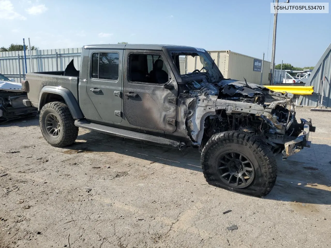 2023 Jeep Gladiator Overland VIN: 1C6HJTFG5PL534701 Lot: 71615474