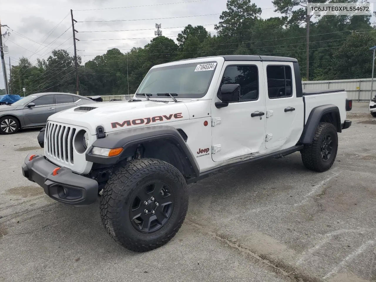 2023 Jeep Gladiator Mojave VIN: 1C6JJTEGXPL554672 Lot: 71845334