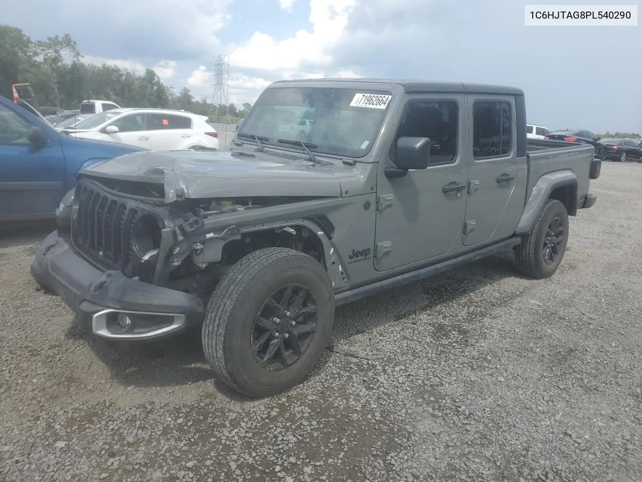 2023 Jeep Gladiator Sport VIN: 1C6HJTAG8PL540290 Lot: 71962664