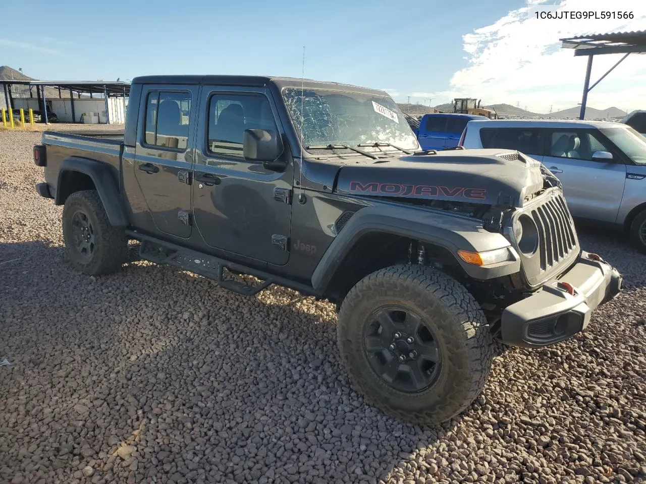 2023 Jeep Gladiator Mojave VIN: 1C6JJTEG9PL591566 Lot: 72281784