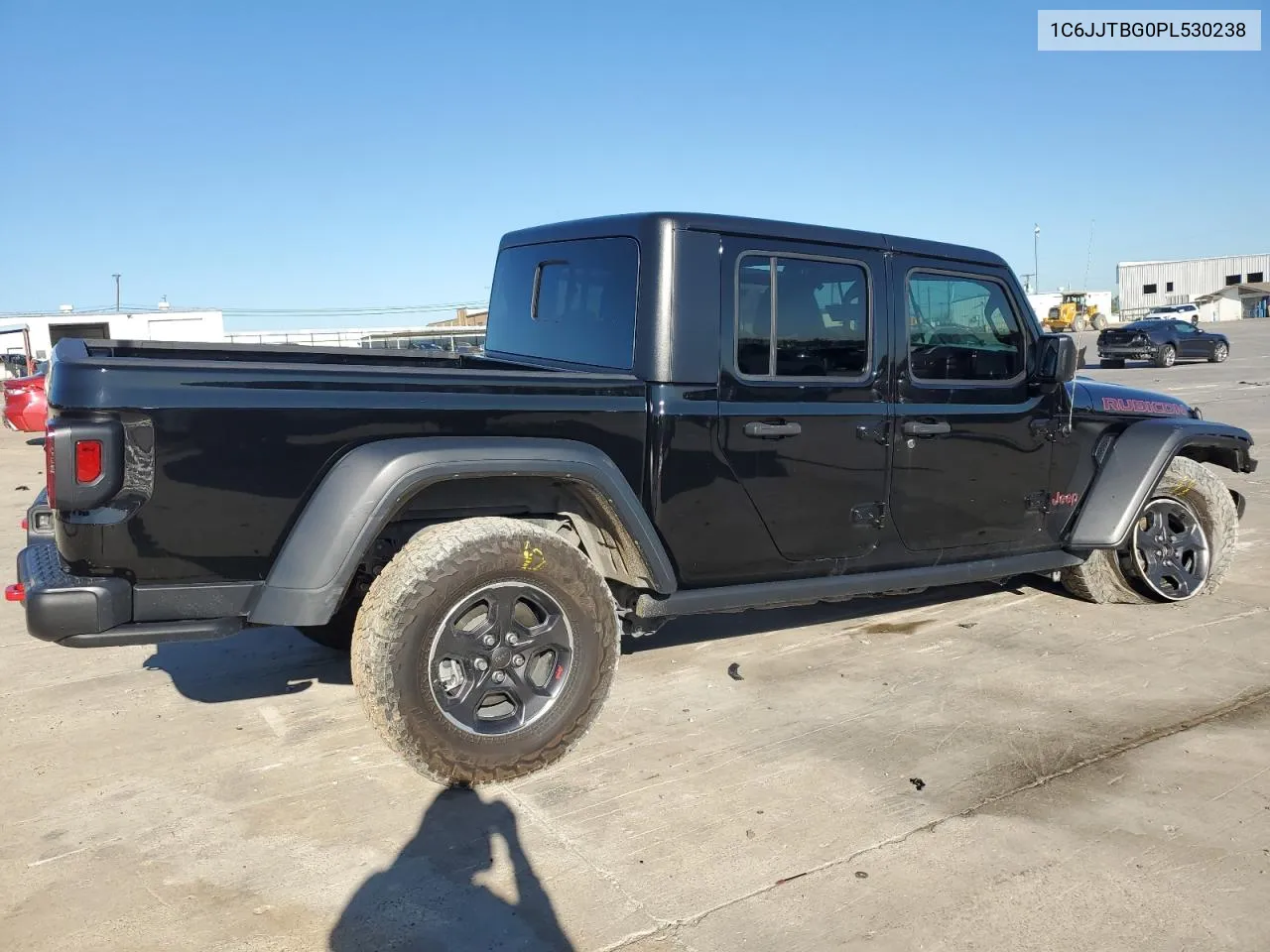 2023 Jeep Gladiator Rubicon VIN: 1C6JJTBG0PL530238 Lot: 73186204