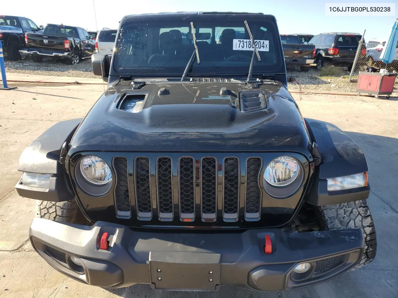 2023 Jeep Gladiator Rubicon VIN: 1C6JJTBG0PL530238 Lot: 73186204