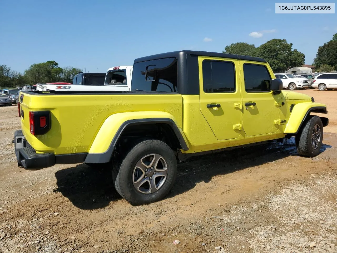 2023 Jeep Gladiator Sport VIN: 1C6JJTAG0PL543895 Lot: 73406424