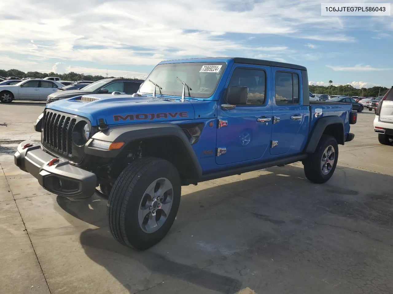 2023 Jeep Gladiator Mojave VIN: 1C6JJTEG7PL586043 Lot: 73869224