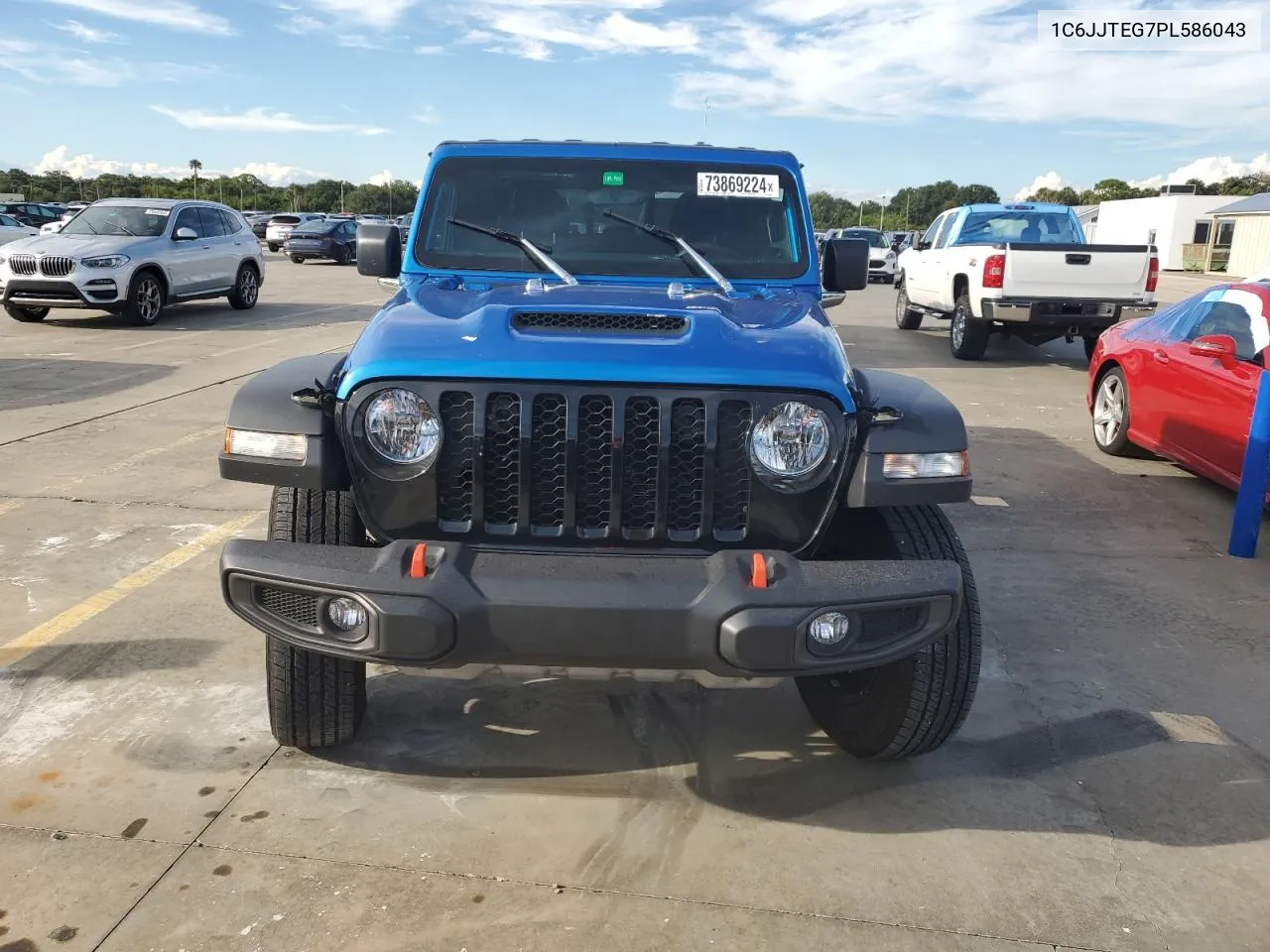 2023 Jeep Gladiator Mojave VIN: 1C6JJTEG7PL586043 Lot: 73869224