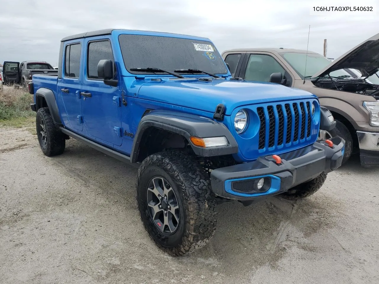 2023 Jeep Gladiator Sport VIN: 1C6HJTAGXPL540632 Lot: 74308234