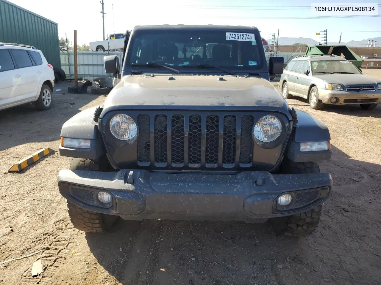 2023 Jeep Gladiator Sport VIN: 1C6HJTAGXPL508134 Lot: 74351274