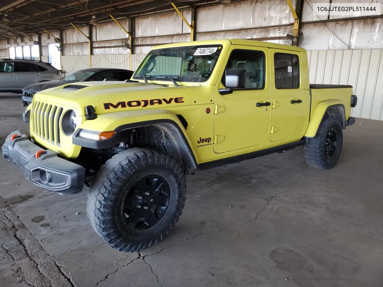 2023 Jeep Gladiator Mojave VIN: 1C6JJTEG2PL511444 Lot: 74567744