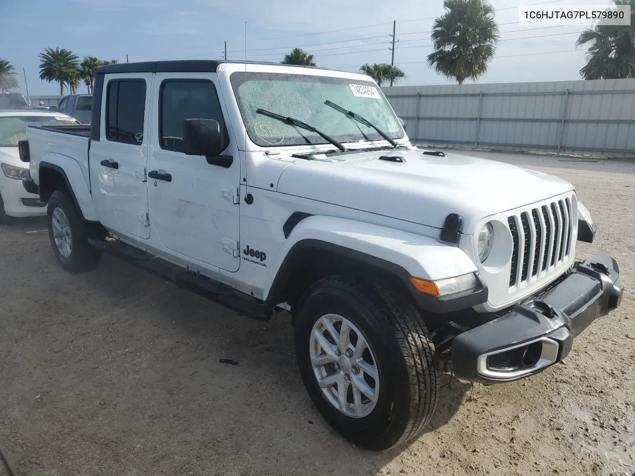 2023 Jeep Gladiator Sport VIN: 1C6HJTAG7PL579890 Lot: 74834264