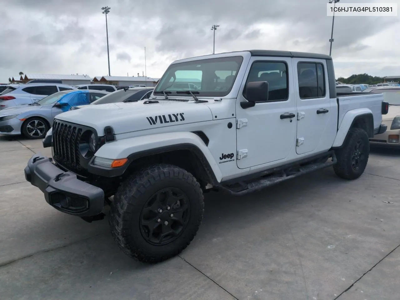 2023 Jeep Gladiator Sport VIN: 1C6HJTAG4PL510381 Lot: 74856524