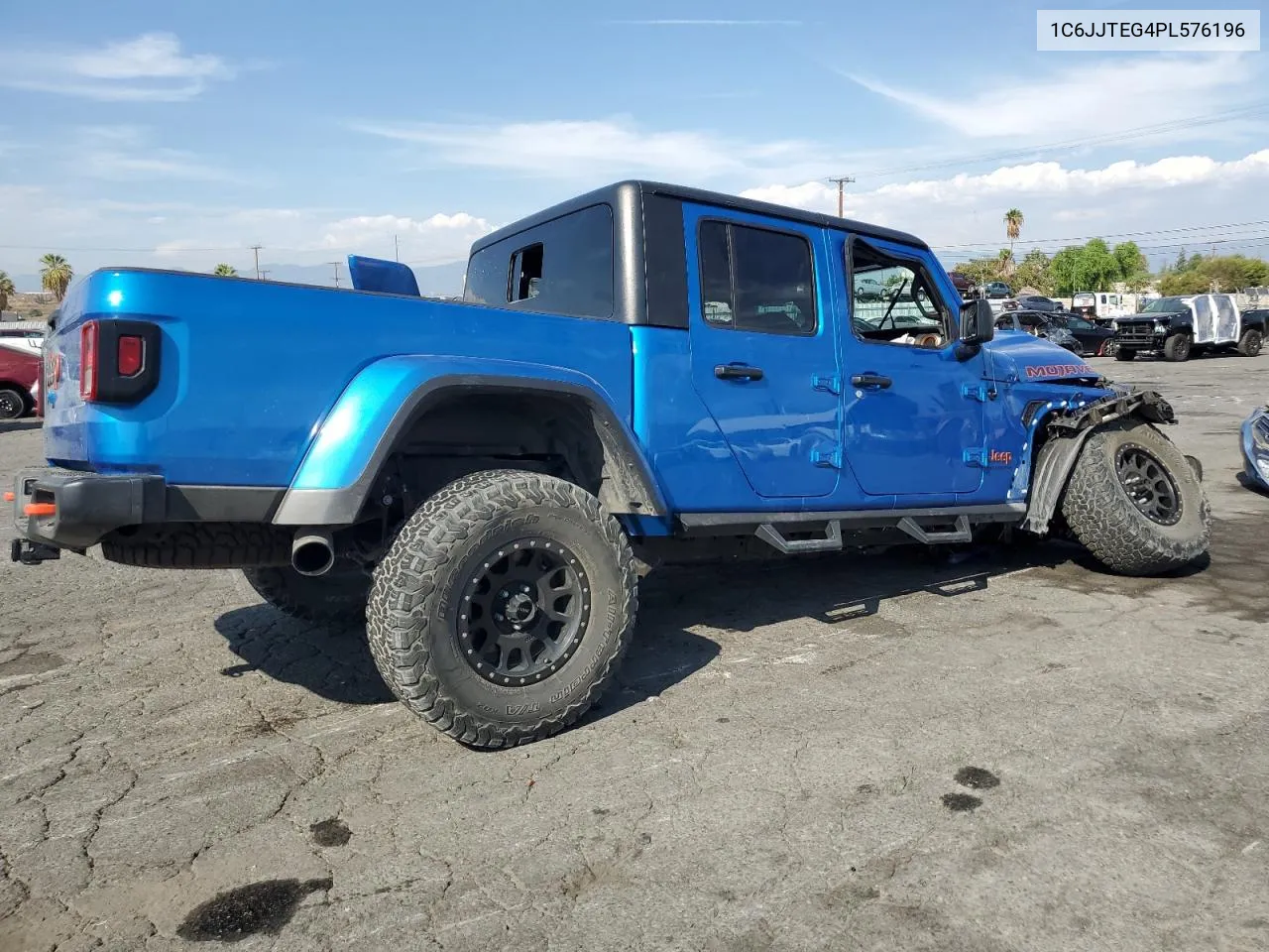 2023 Jeep Gladiator Mojave VIN: 1C6JJTEG4PL576196 Lot: 74936354