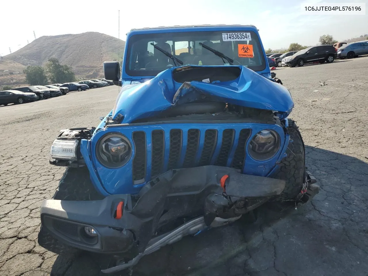 2023 Jeep Gladiator Mojave VIN: 1C6JJTEG4PL576196 Lot: 74936354