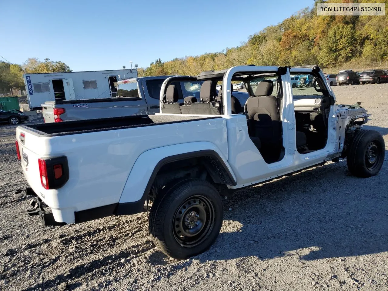 2023 Jeep Gladiator Overland VIN: 1C6HJTFG4PL550498 Lot: 75683444