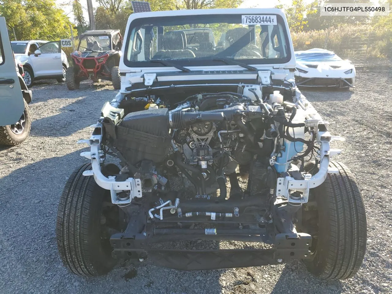 2023 Jeep Gladiator Overland VIN: 1C6HJTFG4PL550498 Lot: 75683444