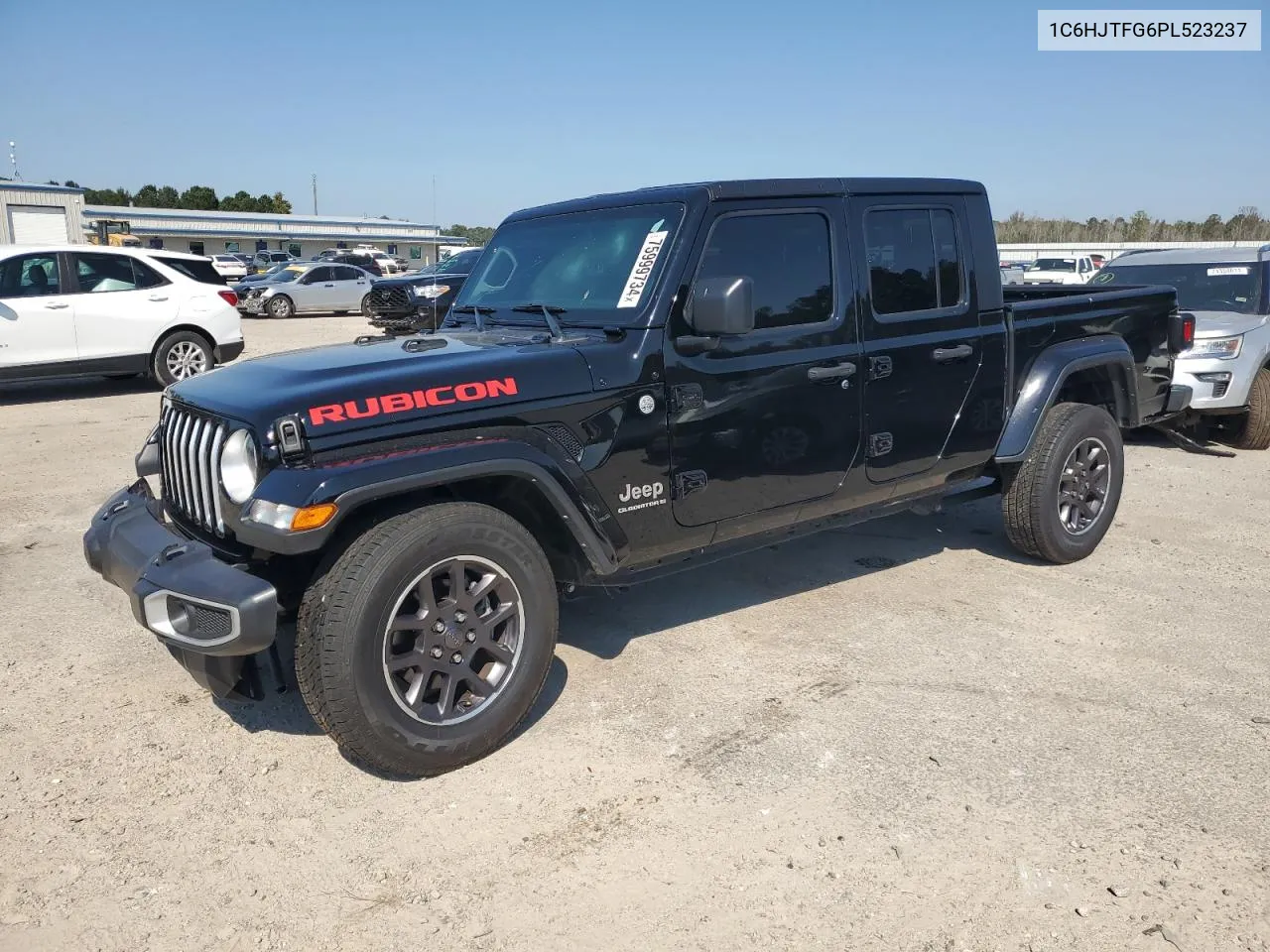 2023 Jeep Gladiator Overland VIN: 1C6HJTFG6PL523237 Lot: 75999734