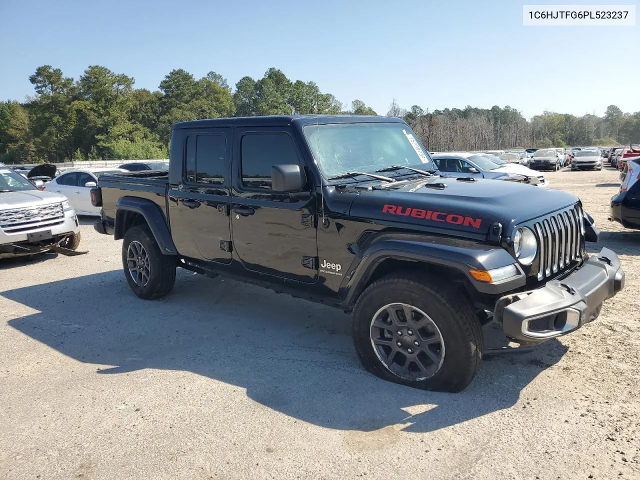 2023 Jeep Gladiator Overland VIN: 1C6HJTFG6PL523237 Lot: 75999734