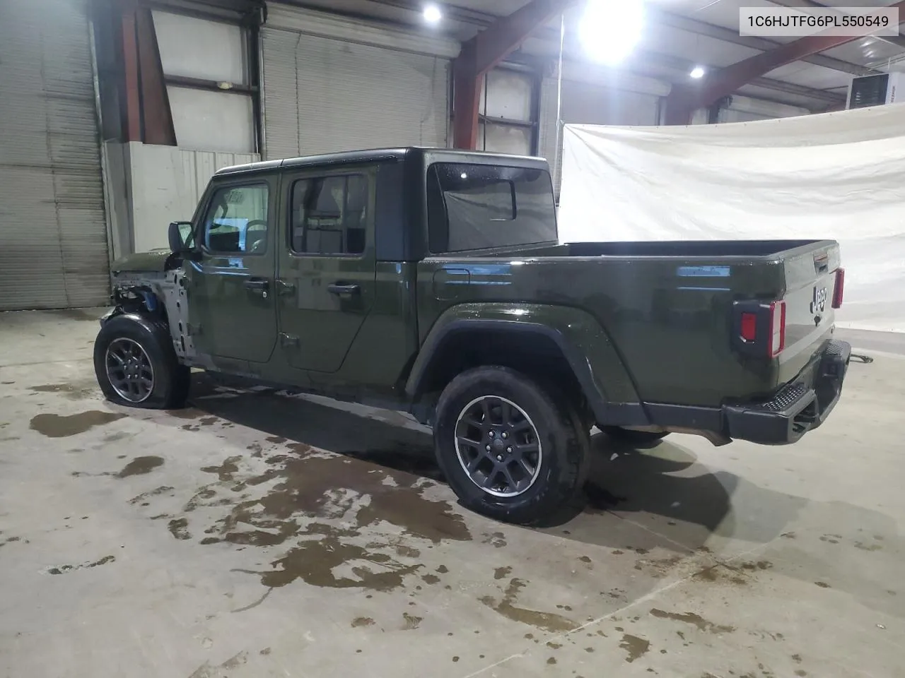 2023 Jeep Gladiator Overland VIN: 1C6HJTFG6PL550549 Lot: 76015684