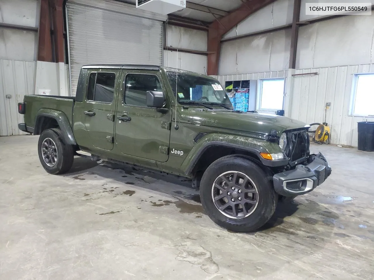 2023 Jeep Gladiator Overland VIN: 1C6HJTFG6PL550549 Lot: 76015684