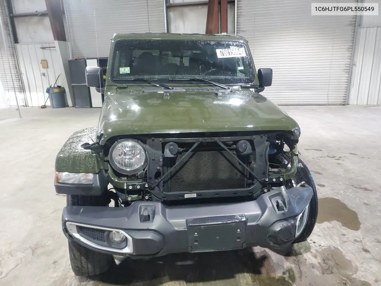 2023 Jeep Gladiator Overland VIN: 1C6HJTFG6PL550549 Lot: 76015684