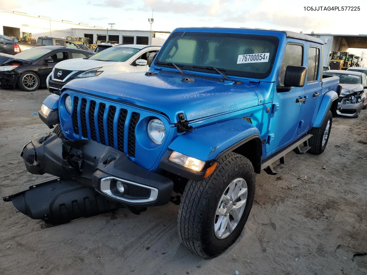 2023 Jeep Gladiator Sport VIN: 1C6JJTAG4PL577225 Lot: 76700054