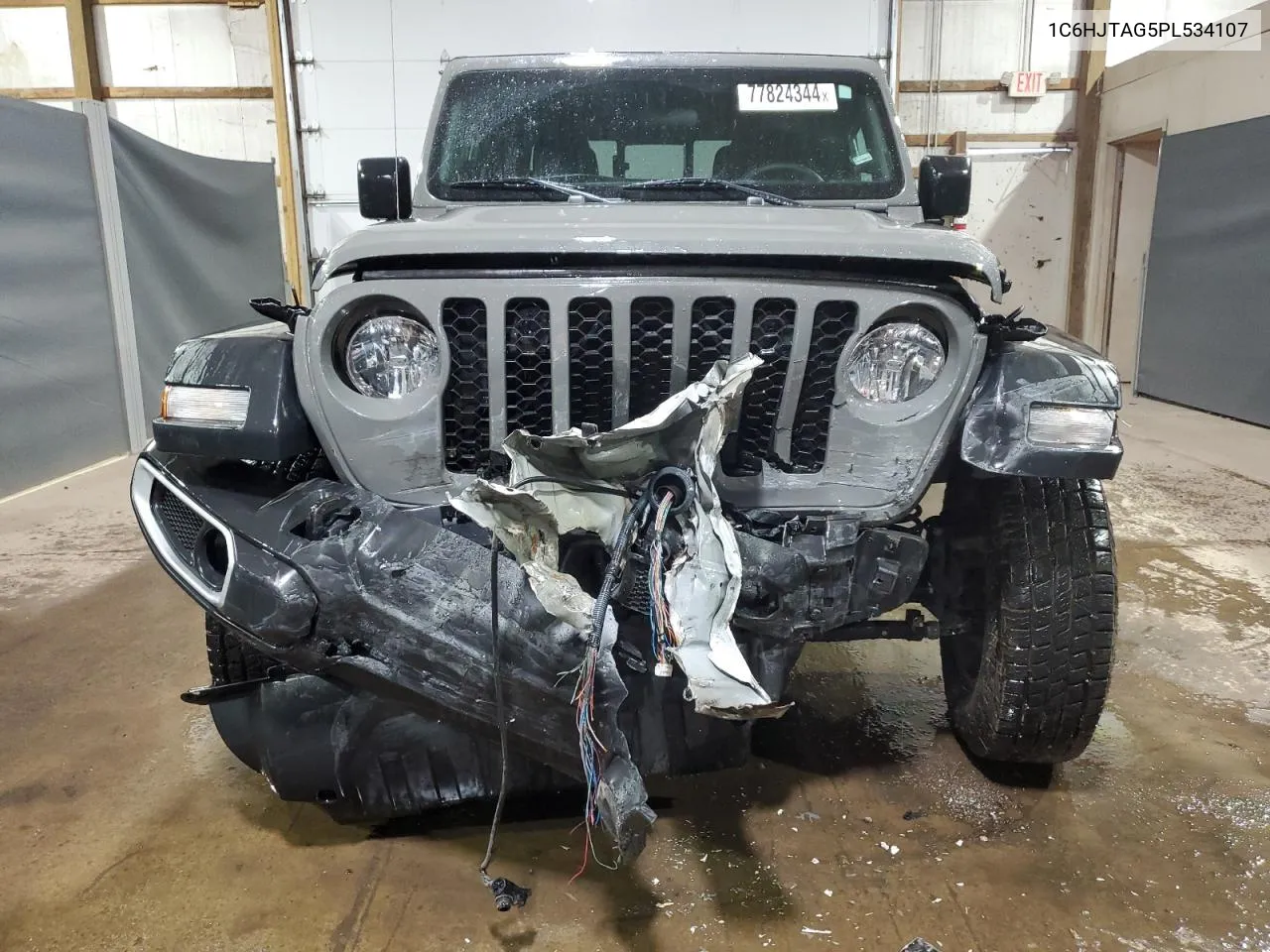 2023 Jeep Gladiator Sport VIN: 1C6HJTAG5PL534107 Lot: 77824344