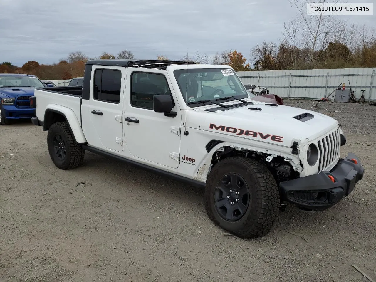 2023 Jeep Gladiator Mojave VIN: 1C6JJTEG9PL571415 Lot: 78001044