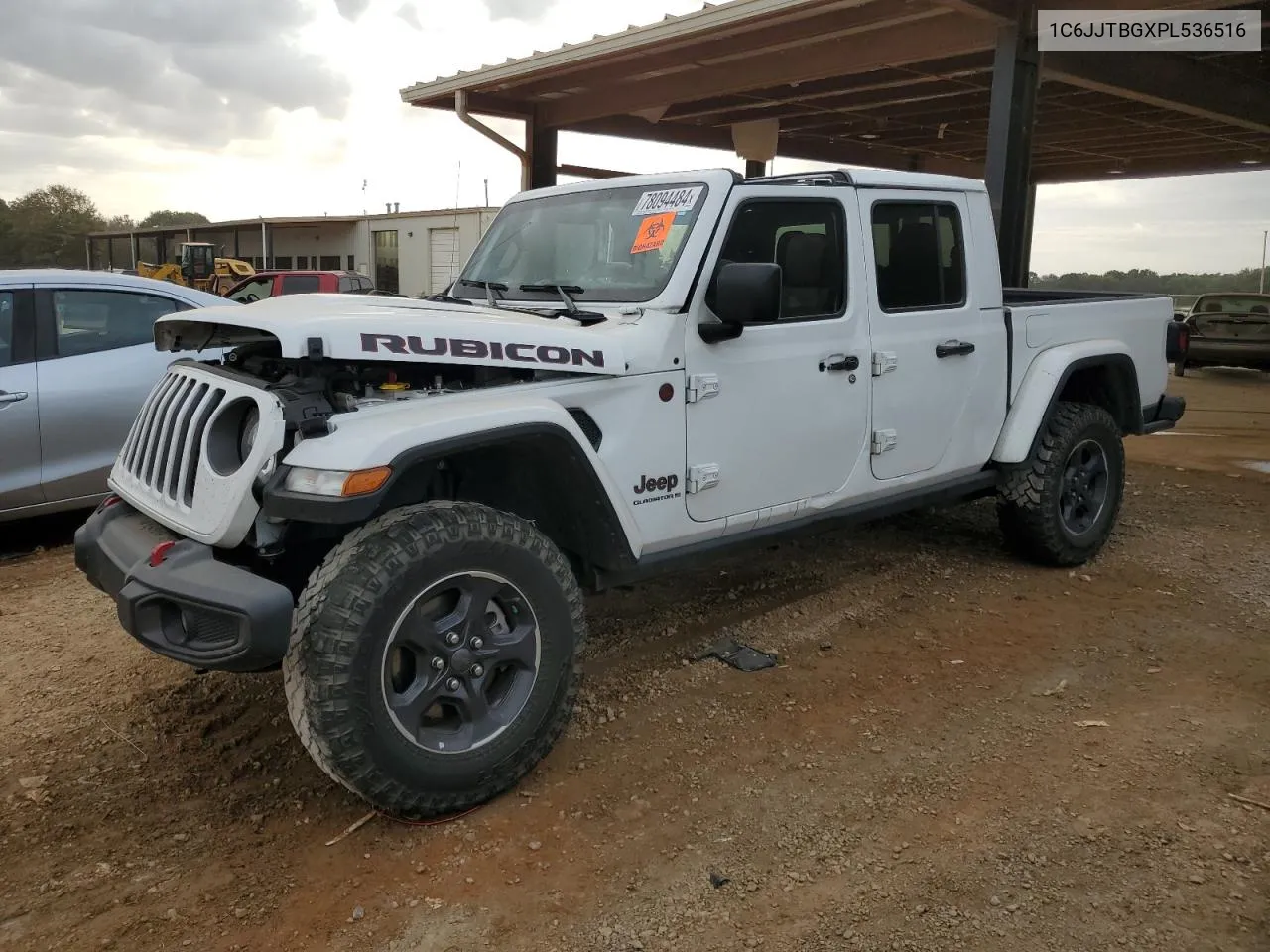 2023 Jeep Gladiator Rubicon VIN: 1C6JJTBGXPL536516 Lot: 78094484